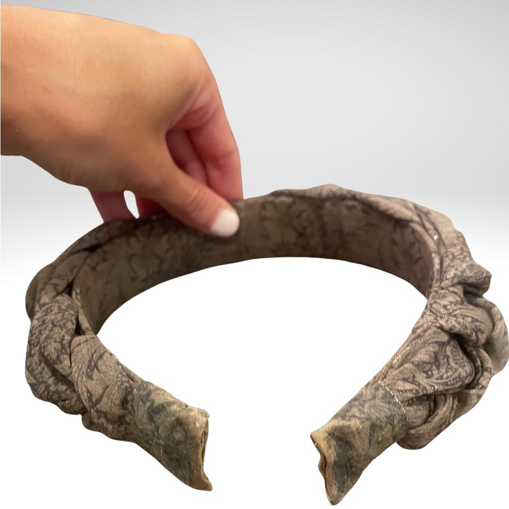 Elegant Olive Gray Anthropologie Headband